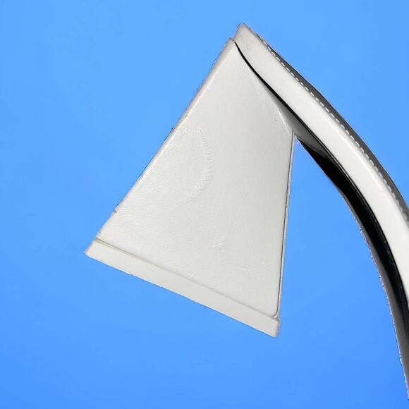 NEW Attico Devon White Sculptural Heel Mules Size 38 - Picture 12 of 14